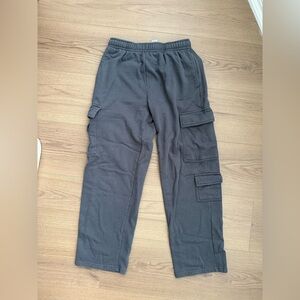 Garage Dark Gray Cargo Jogger Pants